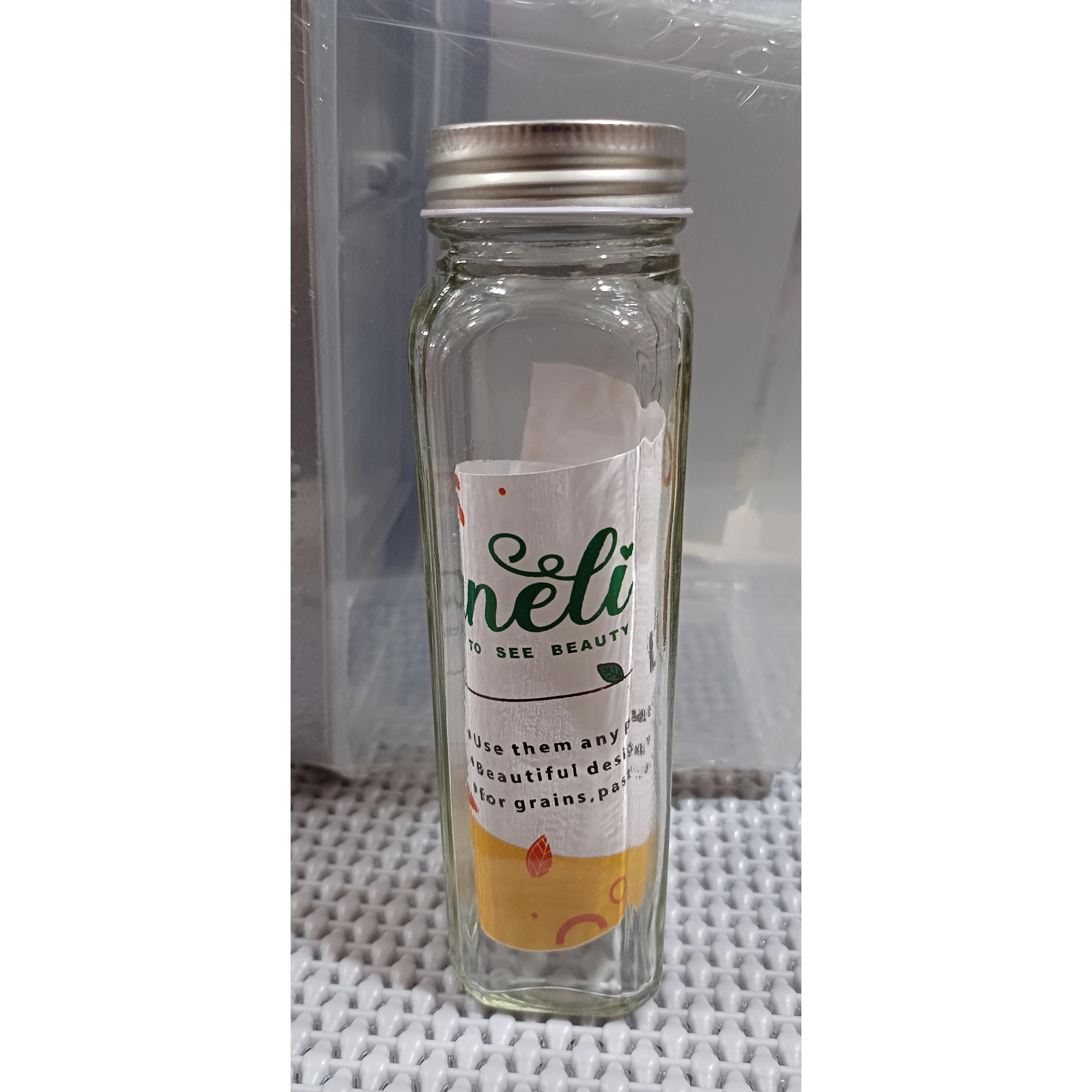 بانکه حبوبات شیشه ای مک کارتی بانکه مکارتی سایز ۱ تا ۶ - سایز ۳/ 12cm