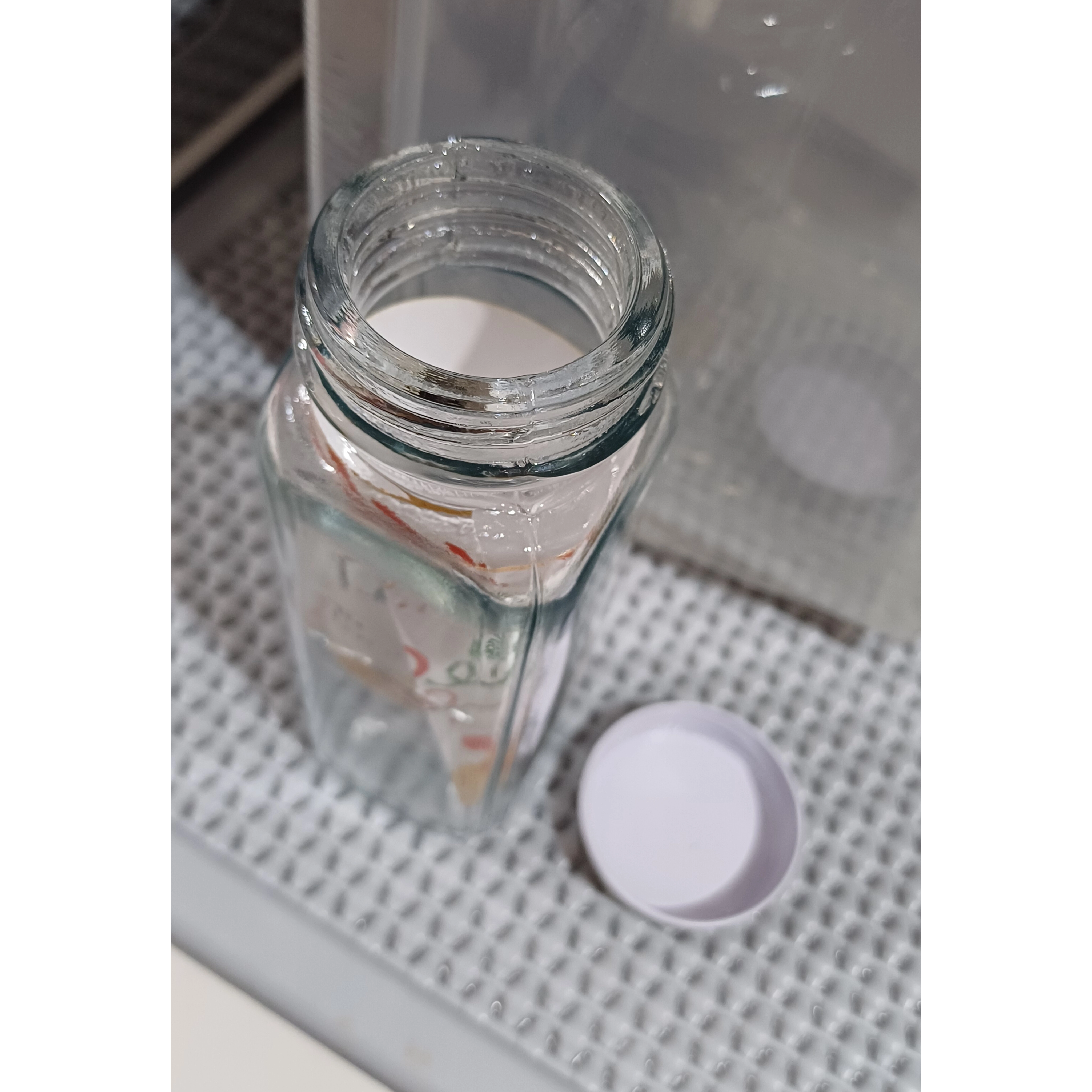 بانکه حبوبات شیشه ای مک کارتی بانکه مکارتی سایز ۱ تا ۶ - سایز ۳/ 12cm